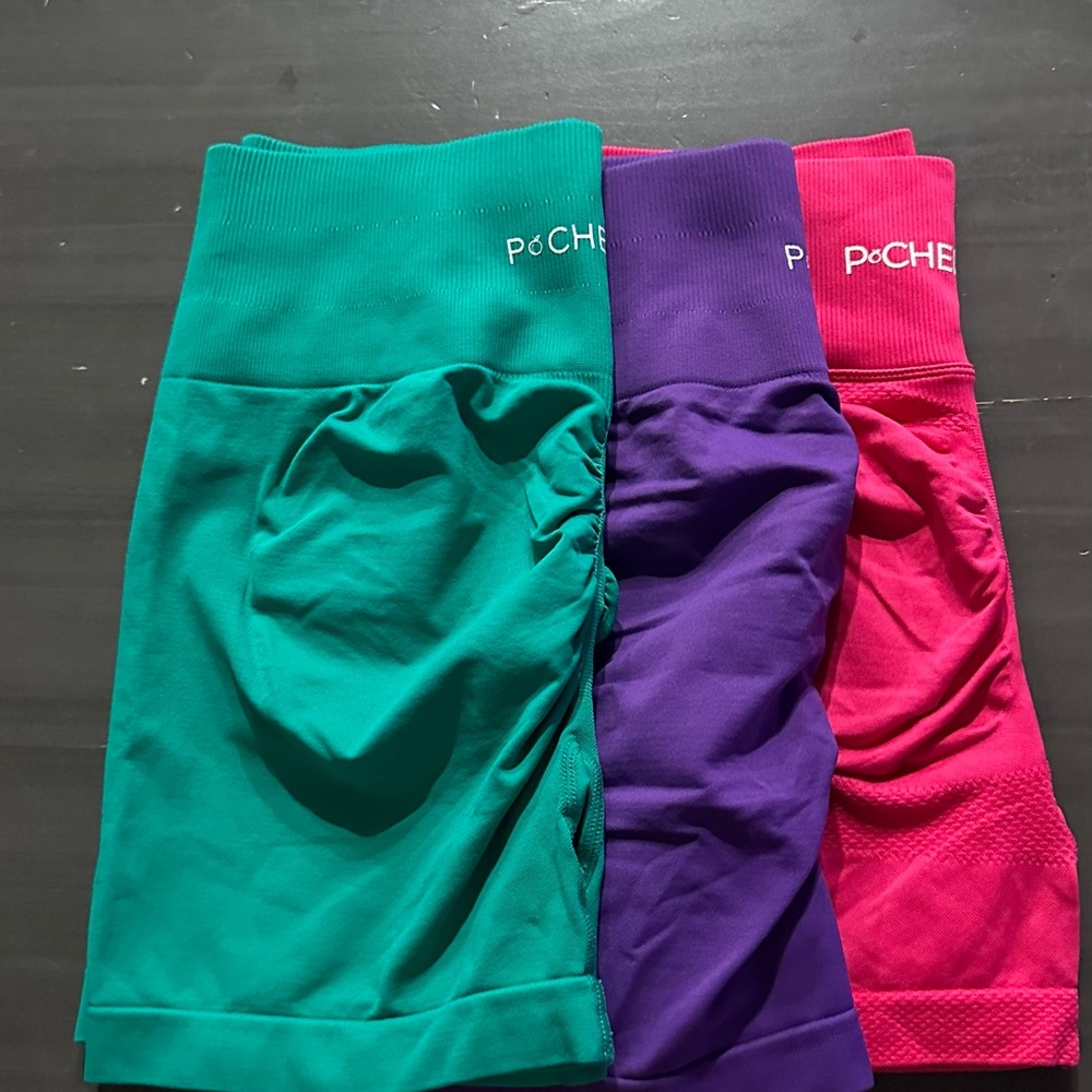 Colorful PCHEEBUM Shorts Trio